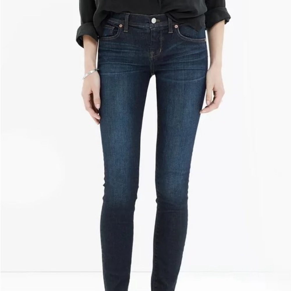 Madewell 9" Skinny Skinny Ankle Jeans Size 27"